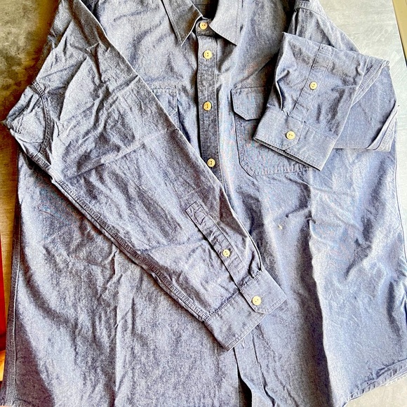 Eddie Bauer Classic Fit Cotton shirt in XXL NWOT - Picture 4 of 5